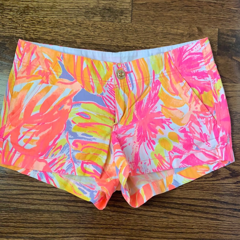 Lilly Pulitzer Kerrie shorts size 4